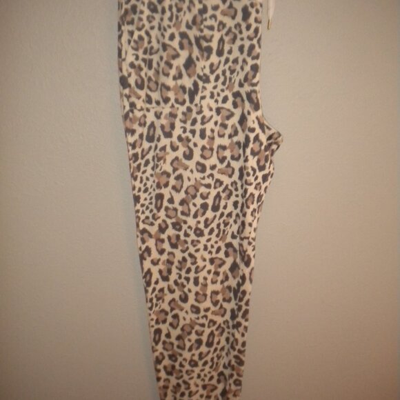Honeydew Women's Plus Size XXL Natural Leopard 2 Piece Pajama Loungewear Set NWT - Picture 3 of 4